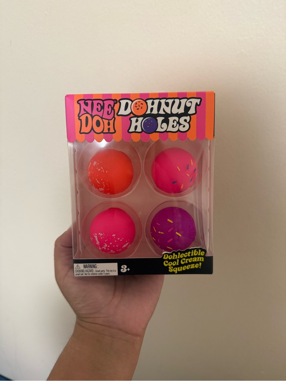 NeeDoh Dohnut Holes 4 Pack Set
